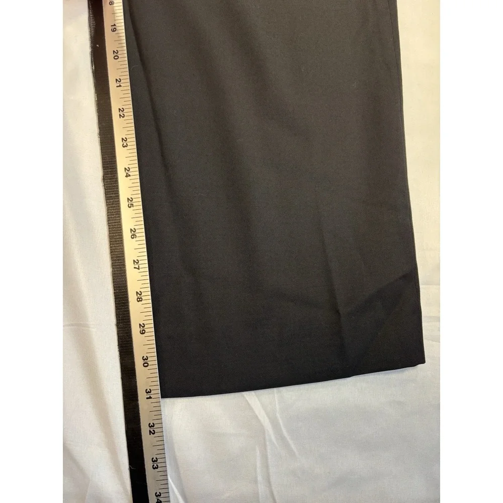Banana Republic Men's 35X32 Black 100% Wool Dress Pants Preppy Career‎ Office